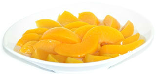 Peach slices