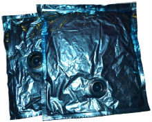 Plastic aseptic bag for samples of fruit puree and concentrates